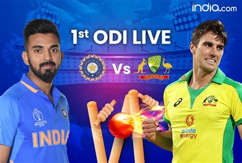 India vs Australia, 1st ODI, Tue, Jan 14, Australia tour of India, 2020.